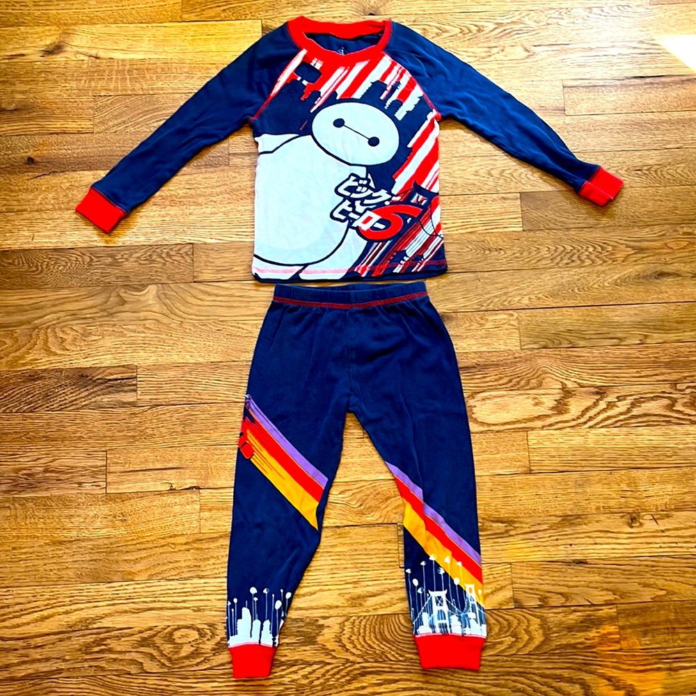Disney Big Hero 6 pajamas size 5